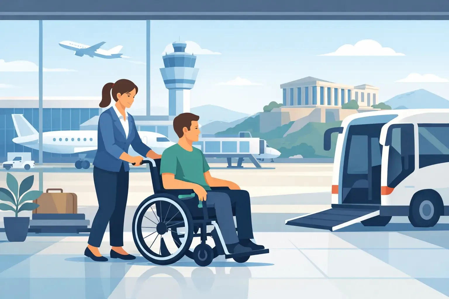 Athens Airport Wheelchair Transfer Made Simple