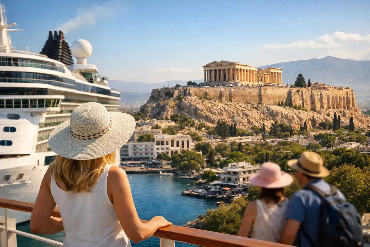 Cruise Passenger Athens Itinerary for One Day