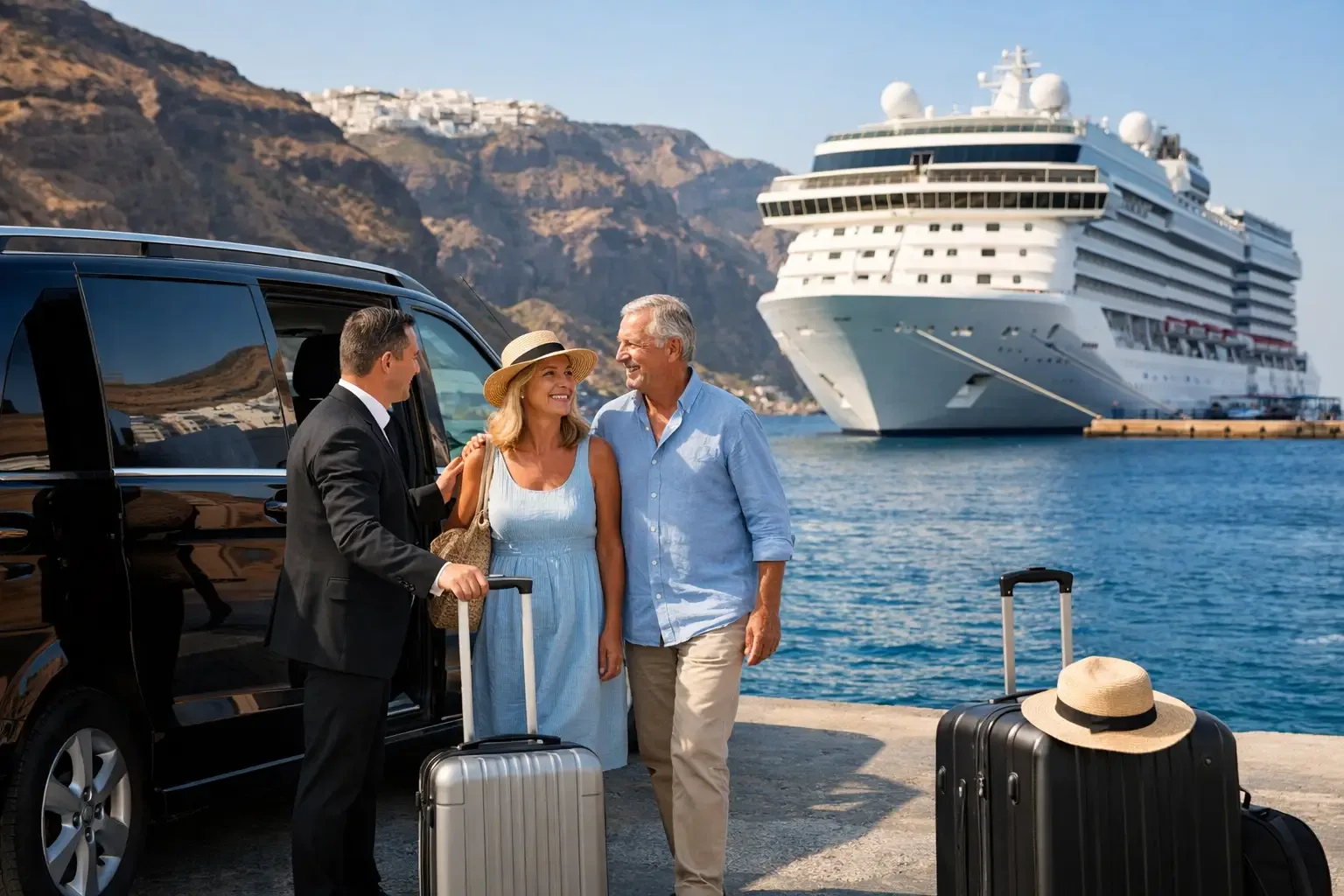 Cruise Transfers in Greece Without the Guesswork